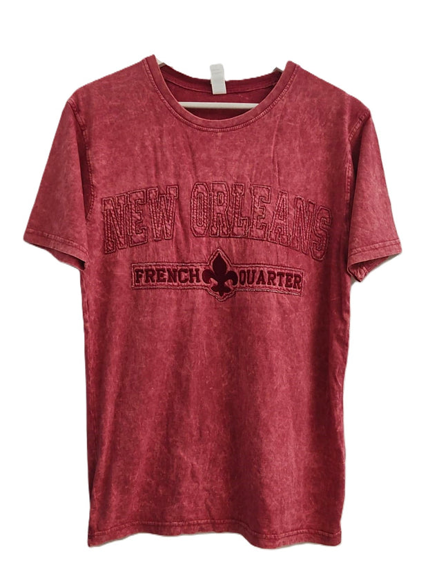 TONE ON TONE SHORT SLEEVE SHIRT