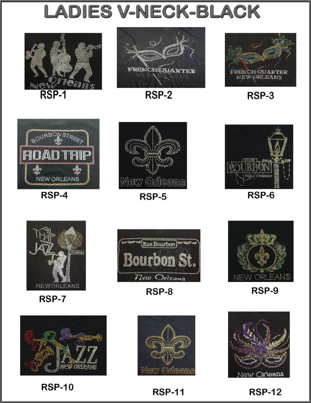 ADULT Rhine Stone (RSP-02 - RSP-05)