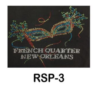 LADIES V.NECK Rhine Stone (RSP-02 - RSP-05)