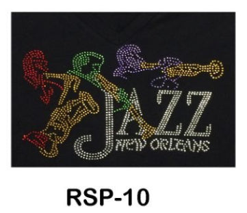 LADIES V.NECK Rhine Stone (RSP-06 - RSP-11)