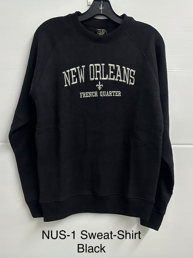 NOLA SWEAT SHIRT - EMBROIDERY