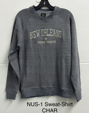 NOLA SWEAT SHIRT - EMBROIDERY
