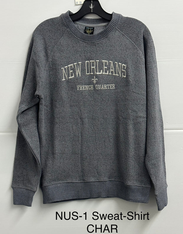 NOLA SWEAT SHIRT - EMBROIDERY
