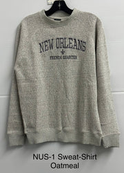 NOLA SWEAT SHIRT - EMBROIDERY