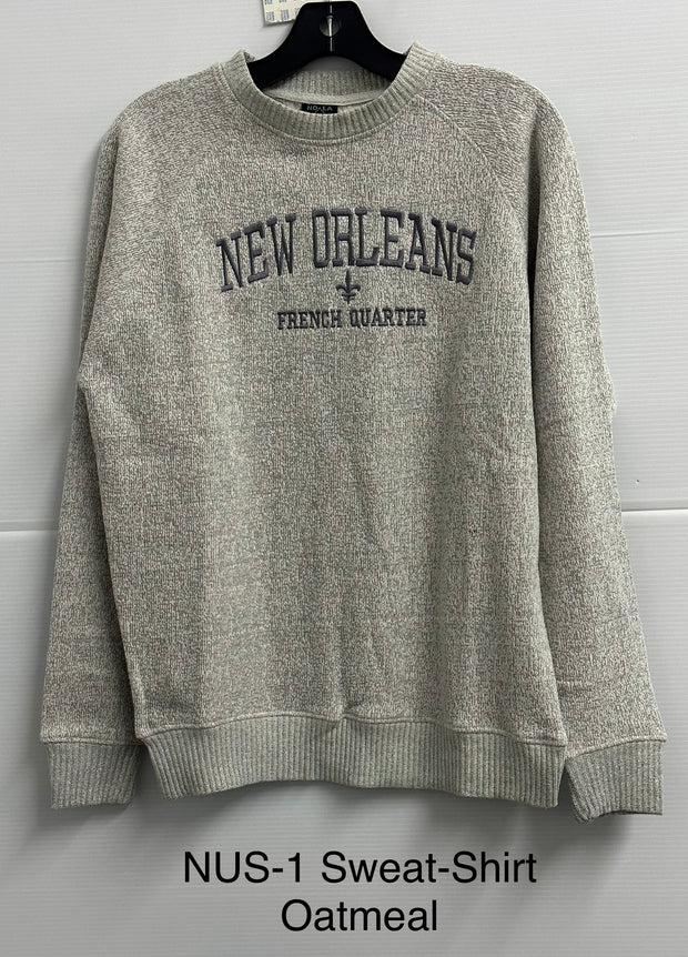 NOLA SWEAT SHIRT - EMBROIDERY
