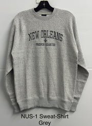 NOLA SWEAT SHIRT - EMBROIDERY