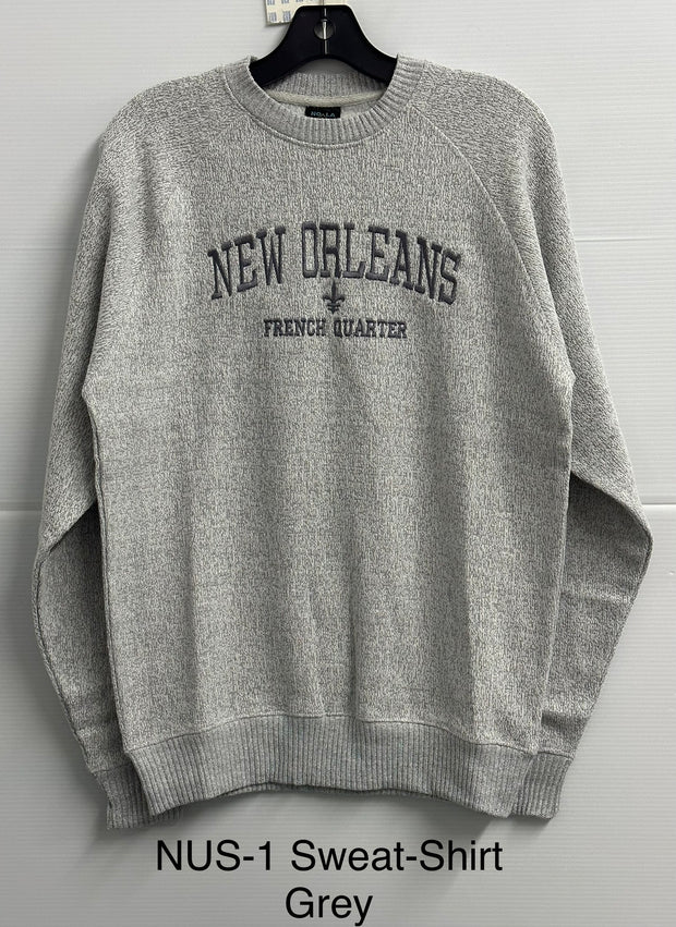 NOLA SWEAT SHIRT - EMBROIDERY