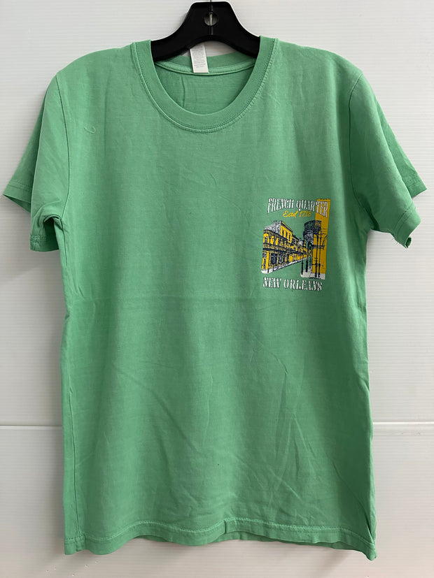 GARMENT DYED F&B SHORT-SLEEVE 14-15