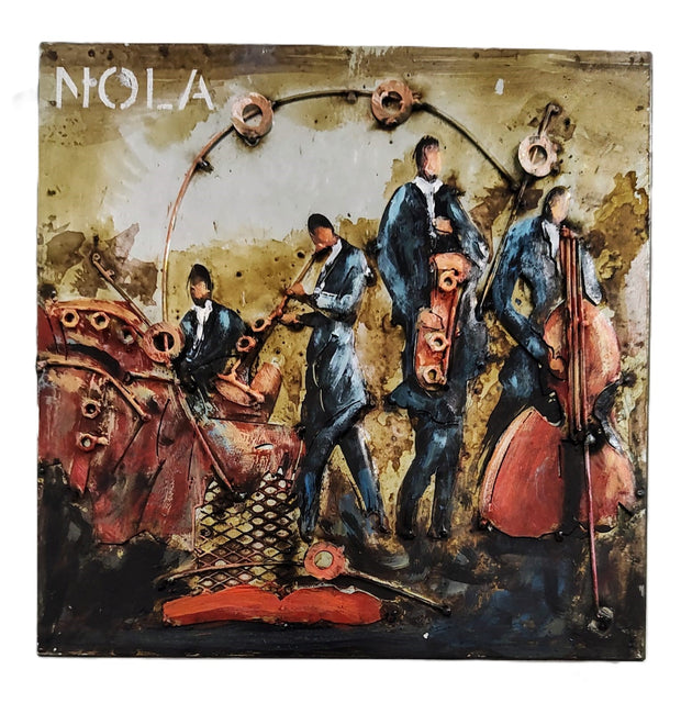 HANDCRAFTED 3D METAL ART