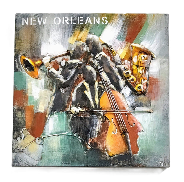 HANDCRAFTED 3D METAL ART