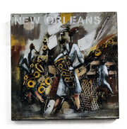 HANDCRAFTED 3D METAL ART