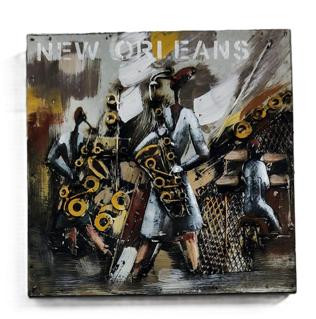 HANDCRAFTED 3D METAL ART