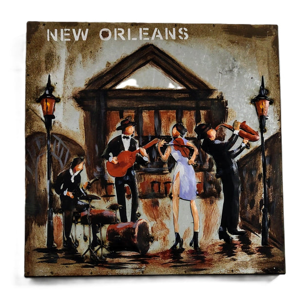 HANDCRAFTED 3D METAL ART