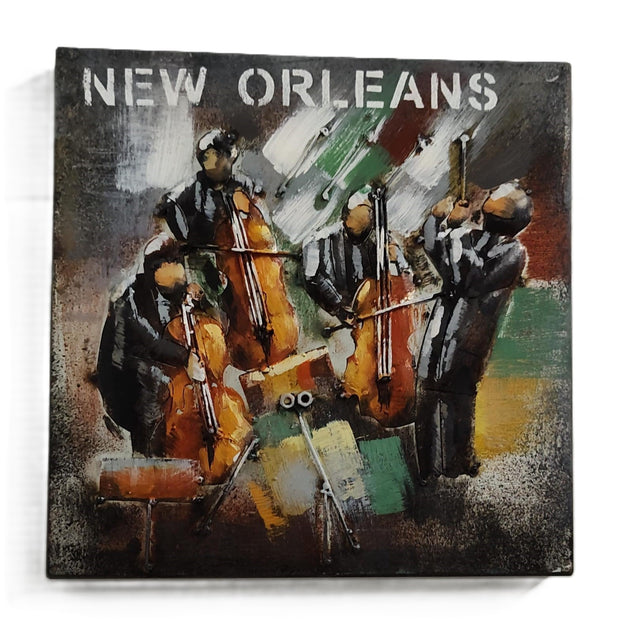 HANDCRAFTED 3D METAL ART