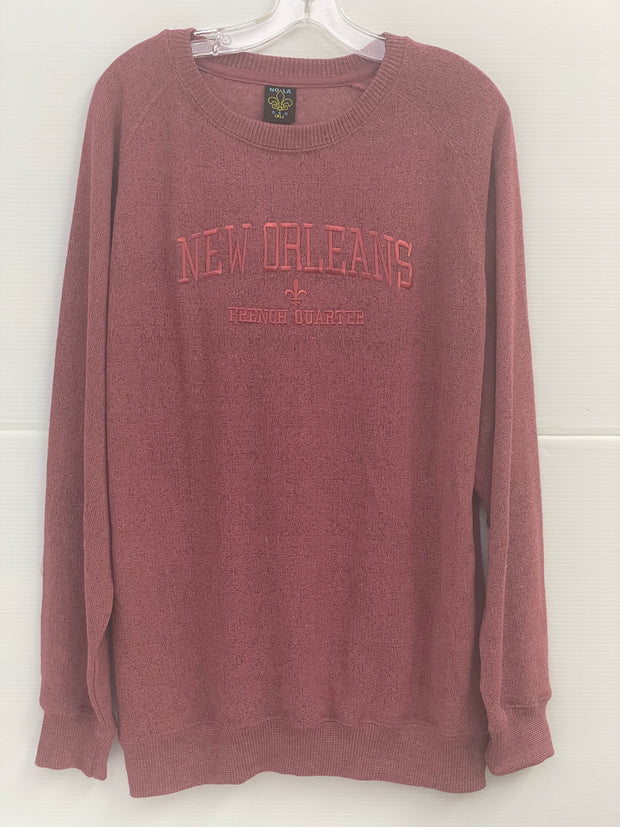 NOLA SWEAT SHIRT - EMBROIDERY