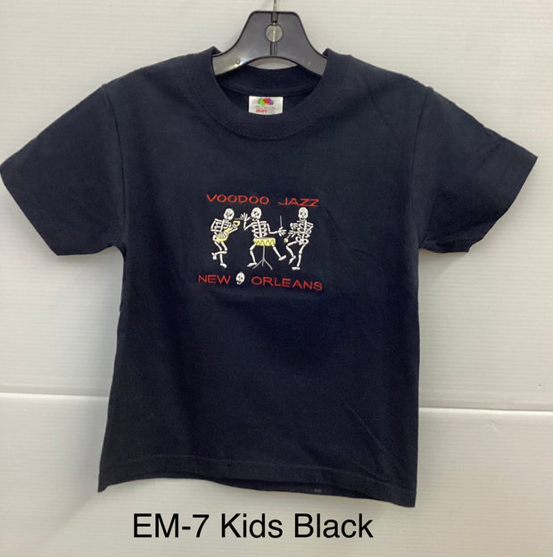 EMBROIDERY KIDS SHORT-SLEEVE