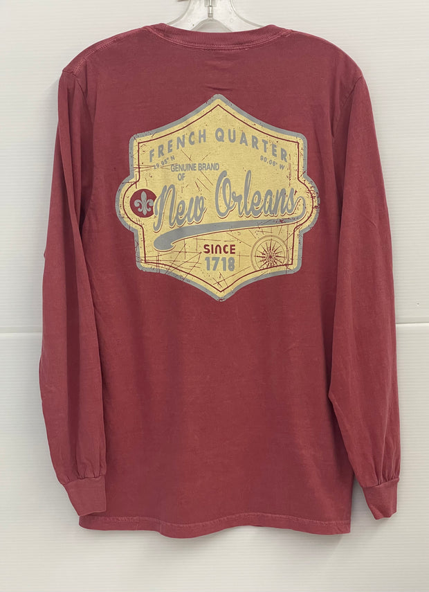 COMFORT COLORS F&B LONG SLEEVE