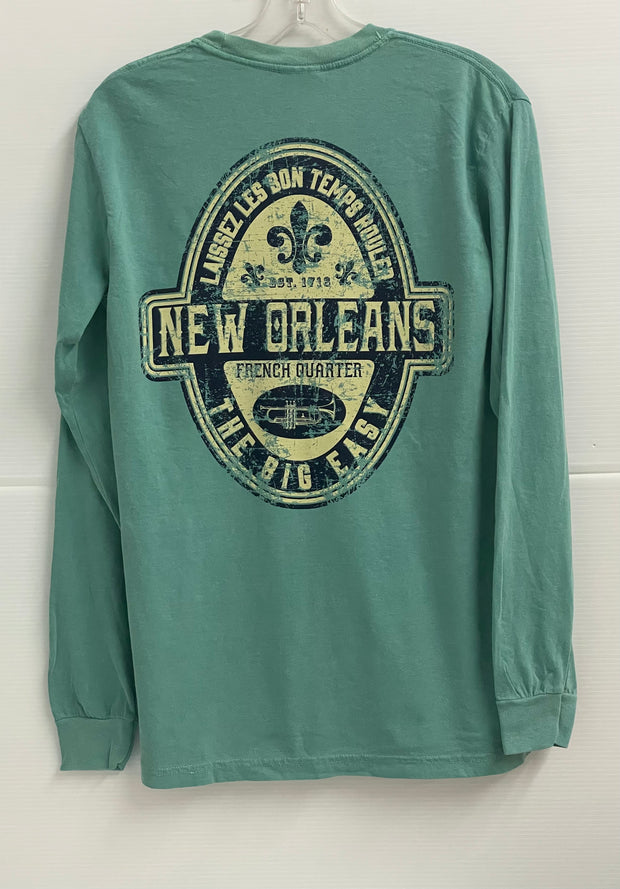 COMFORT COLORS F&B LONG SLEEVE