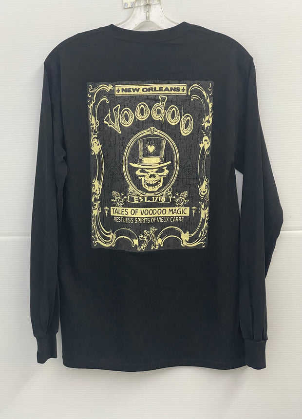 Screen Print Long Sleeve Front & Back