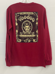 Screen Print Long Sleeve Front & Back