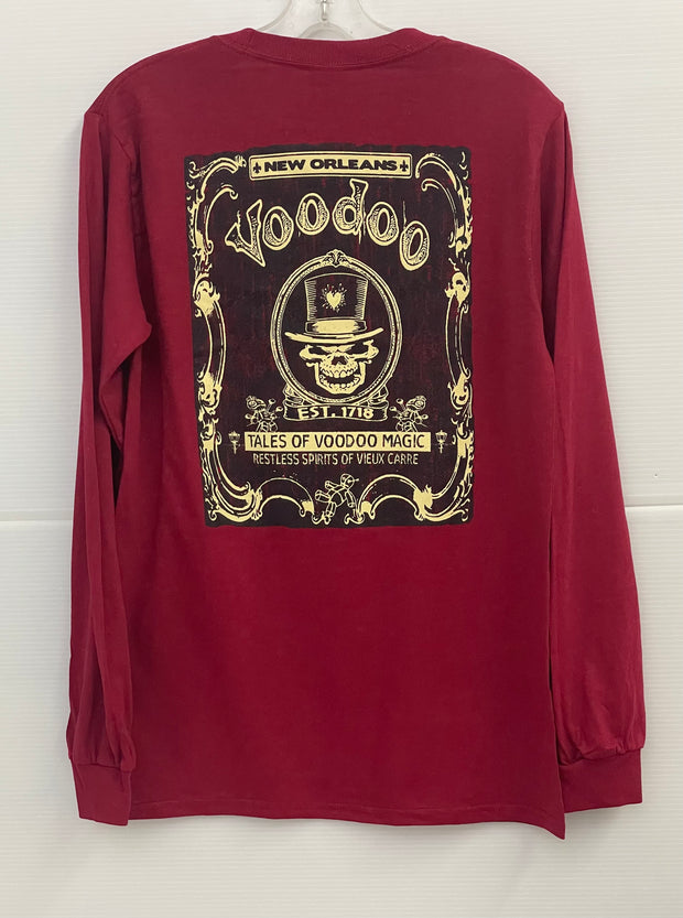 Screen Print Long Sleeve Front & Back