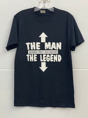 SCREEN PRINT B&W Short Sleeve FRONT ONLY