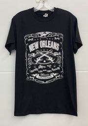 SCREEN PRINT B&W Short Sleeve FRONT ONLY