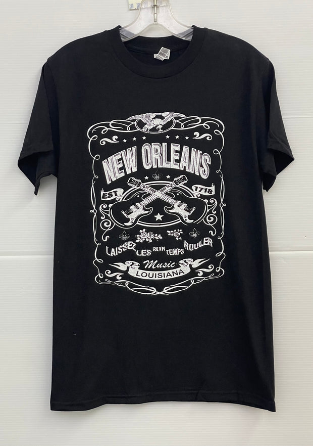 SCREEN PRINT B&W Short Sleeve FRONT ONLY