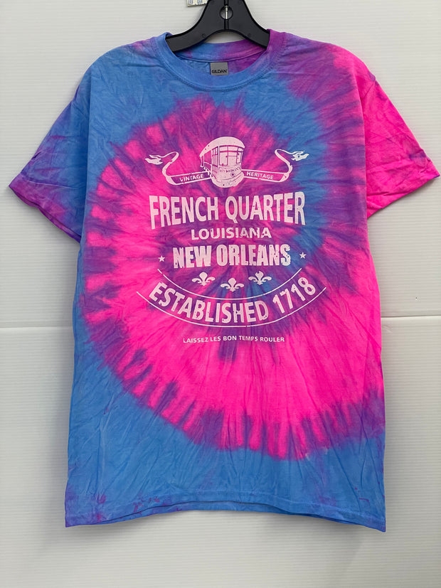 TIE DYE SCREEN PRINT/HEAT PRESS